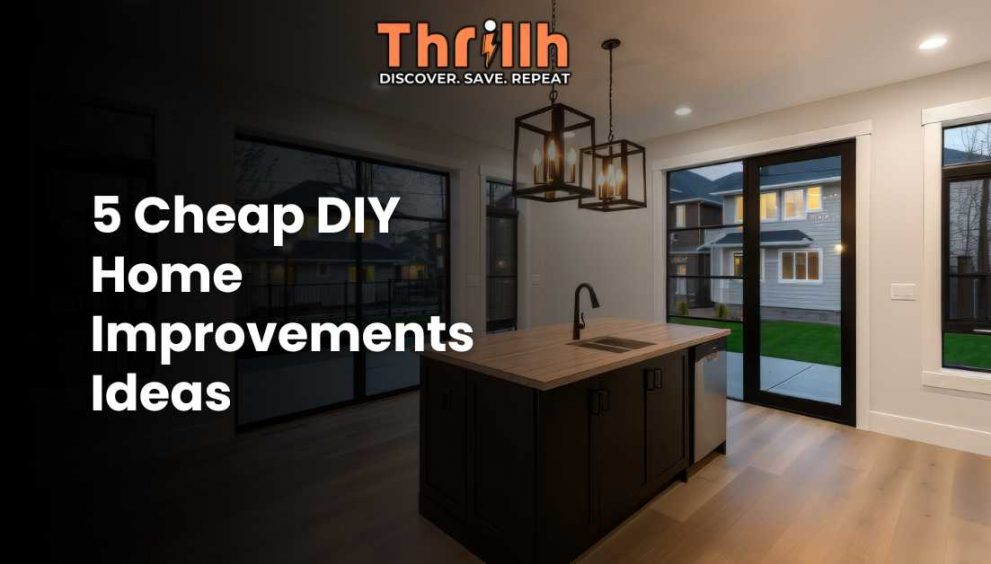 5 Cheap DIY Home Improvements Ideas