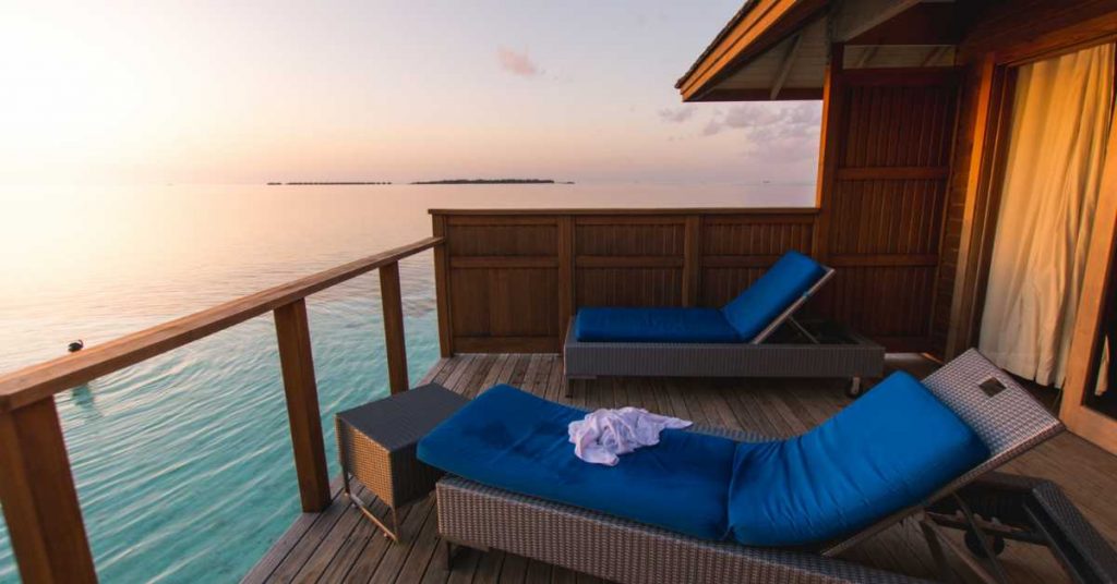 Accommodation options in the Maldives