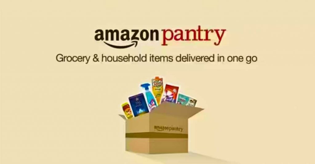 Amazon Pantry online grocery shopping platform