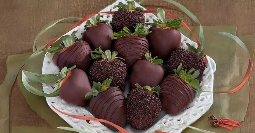Dark Chocolate-Covered Strawberries