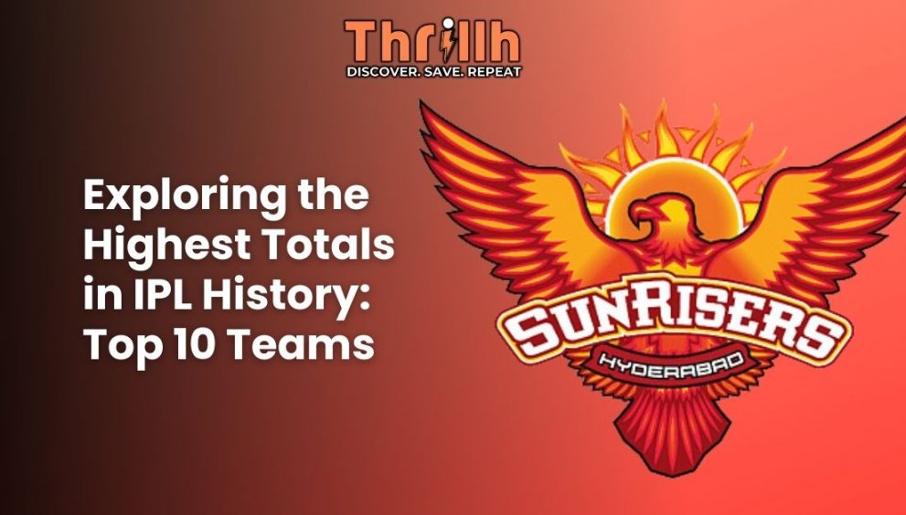 Exploring the Highest Totals in IPL History Top 10 Teams