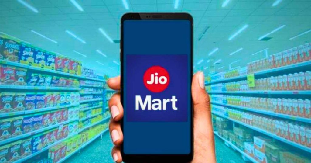 Jio Mart online grocery shopping platform