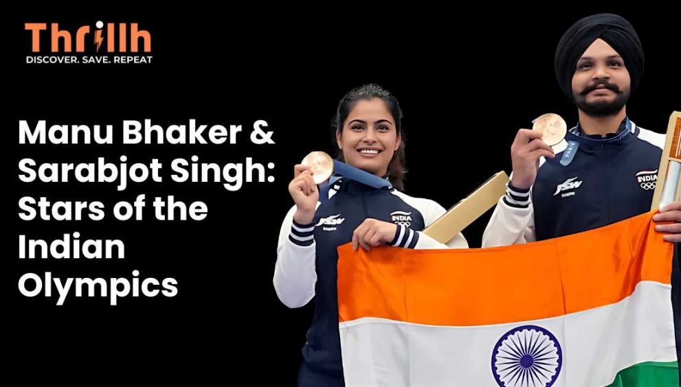 Manu Bhaker and Sarabjot Singh