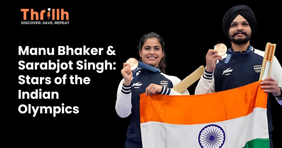 Manu Bhaker and Sarabjot Singh